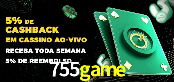 Promoções do cassino ao Vivo 755game